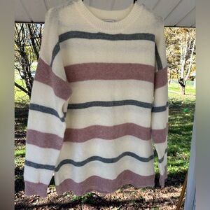 Over sized Staccato Sweater